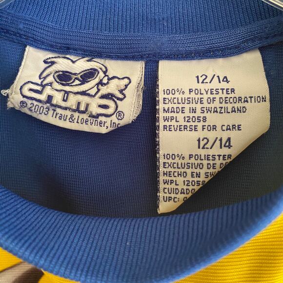 Vintage CHUMP Youth Size 12/14 Surf Graphic Tank Top Boards 2003 Retro Polyester - Picture 5 of 8